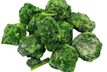 Шпинат листовий заморожений, 1 кг